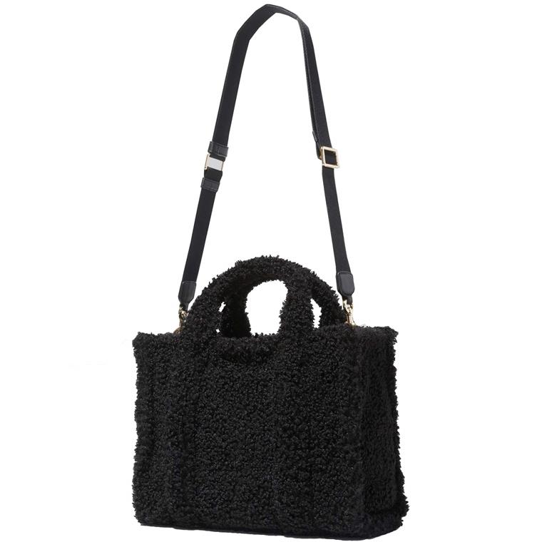 Marc Jacobs The Teddy Small Tote Bag, Sort